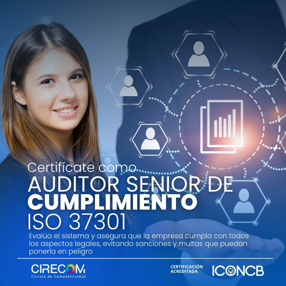 Cirecom • Certificación • Auditor Senior de Cumplimiento ISO 37301