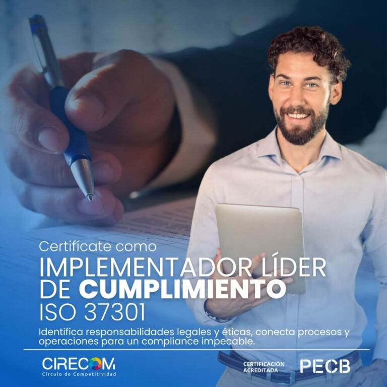 Implementador Líder de Cumplimiento ISO 37301 - Cirecom